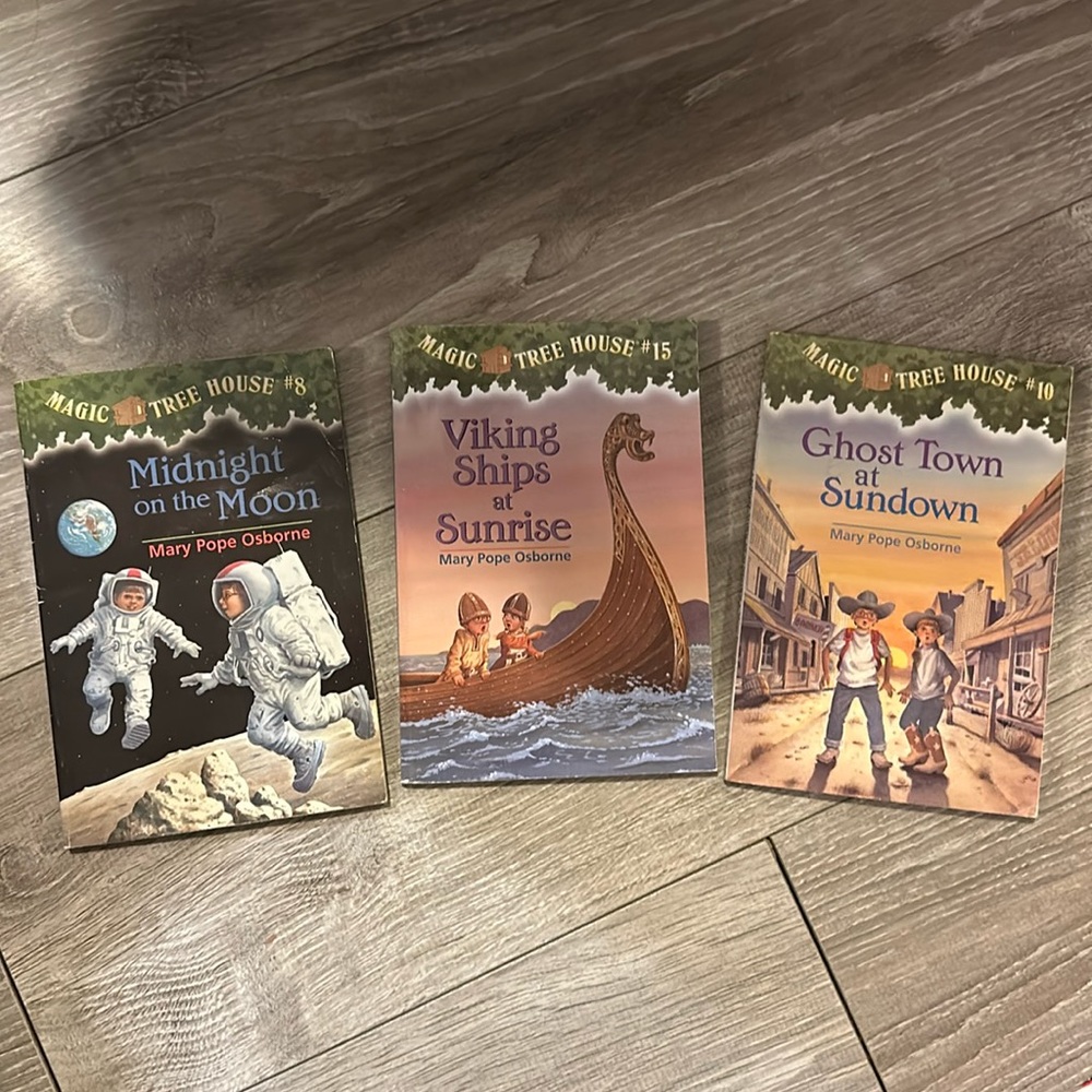 Magic treehouse #8, #15, #10
